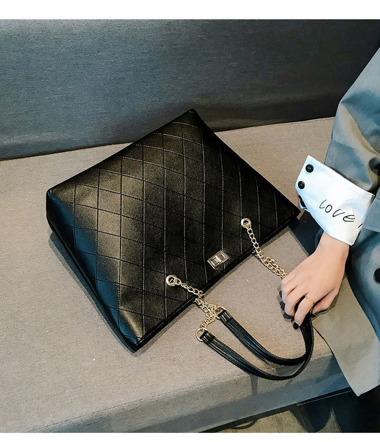 Double-sided Single Shoulder Handbag Women Tote Bag