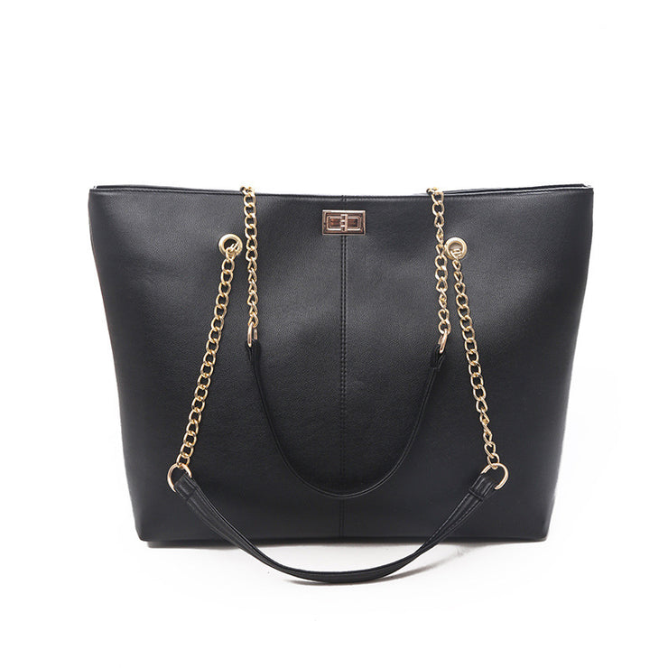 Double-sided Single Shoulder Handbag Women Tote Bag