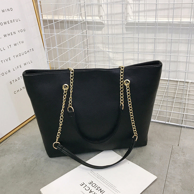 Double-sided Single Shoulder Handbag Women Tote Bag