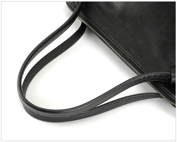 Simple and stylish leather shoulder bag ladies handbags