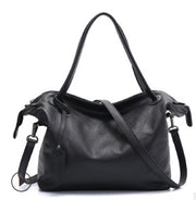Simple and stylish leather shoulder bag ladies handbags