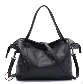 Simple and stylish leather shoulder bag ladies handbags